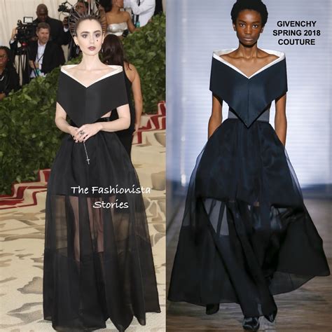 lily collins givenchy 2018|Lily Collins in Givenchy .